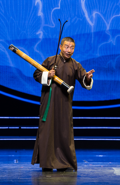 市非遗中心选送的四川竹琴《张松献地图》获第十一届中国曲艺牡丹奖